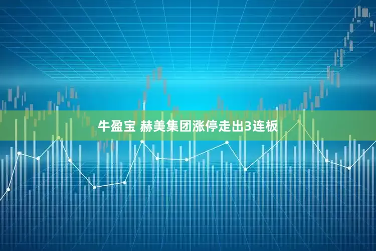 牛盈宝 赫美集团涨停走出3连板