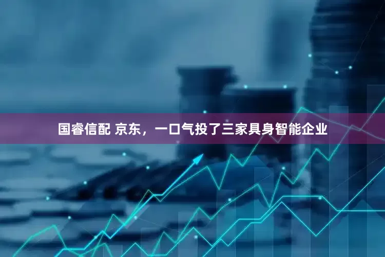 国睿信配 京东，一口气投了三家具身智能企业